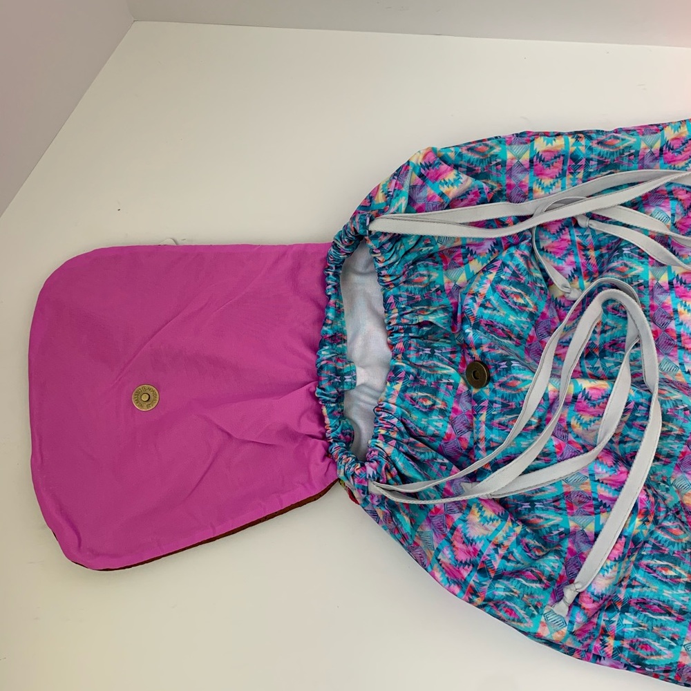 Leonisa | Tassel Drawstring Backpack - Picture 6 of 11